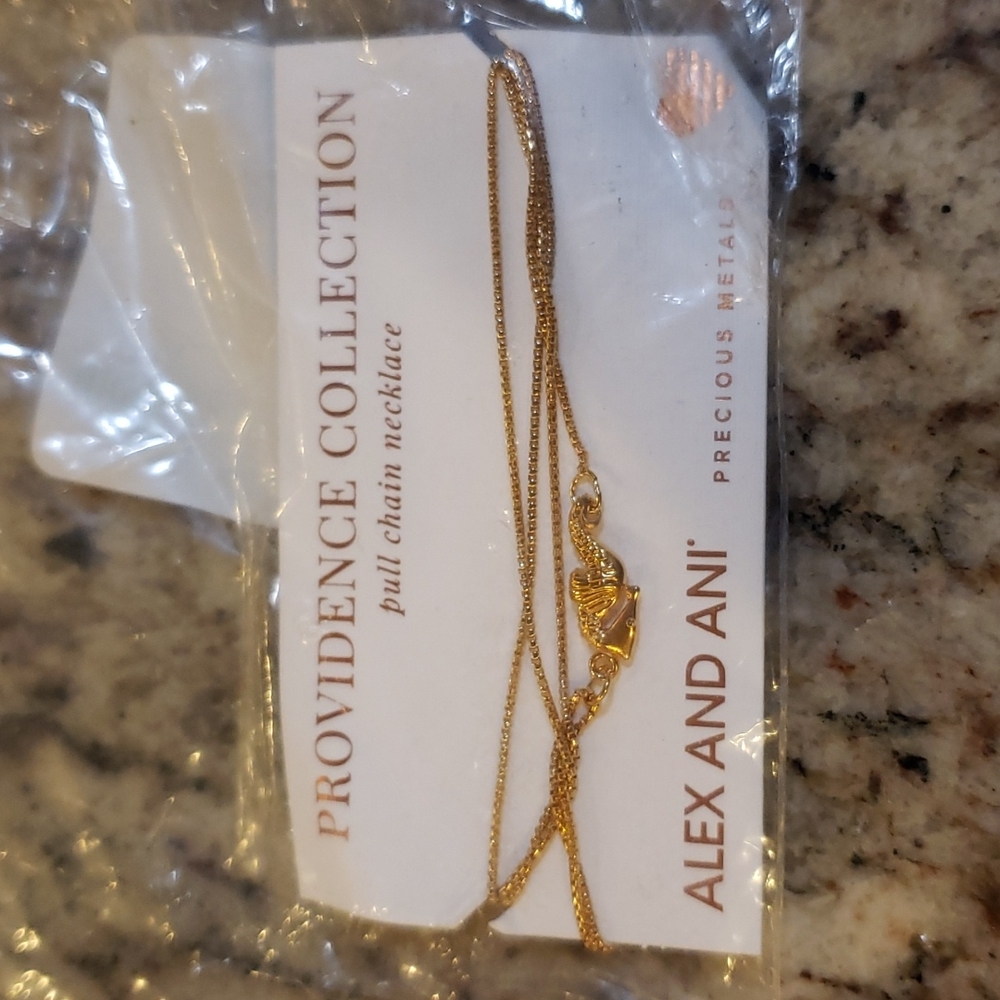 Alex and Ani Seahorse Necklace
